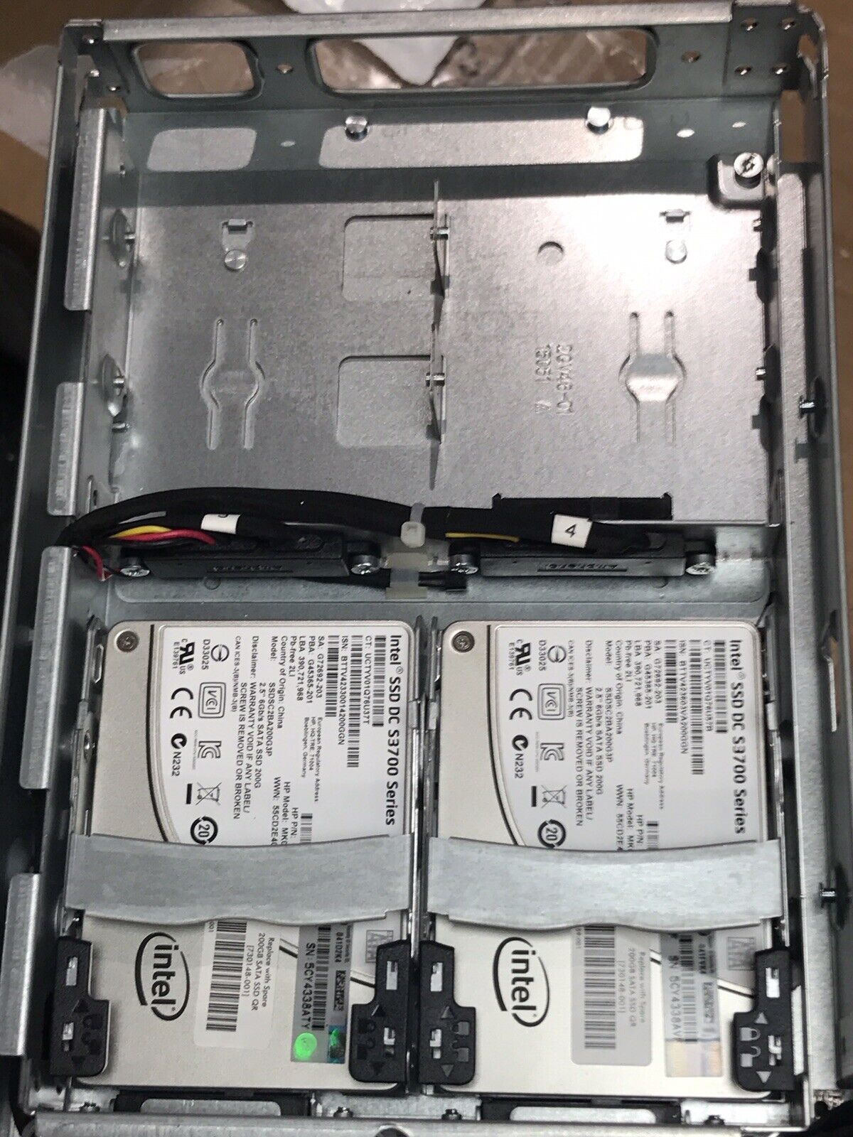 HP ProLiant S6500 8x SL230s 16x E5-2650V2 4096GB 4TB 16x 200GB SSD 10GbE 8Gb FC.