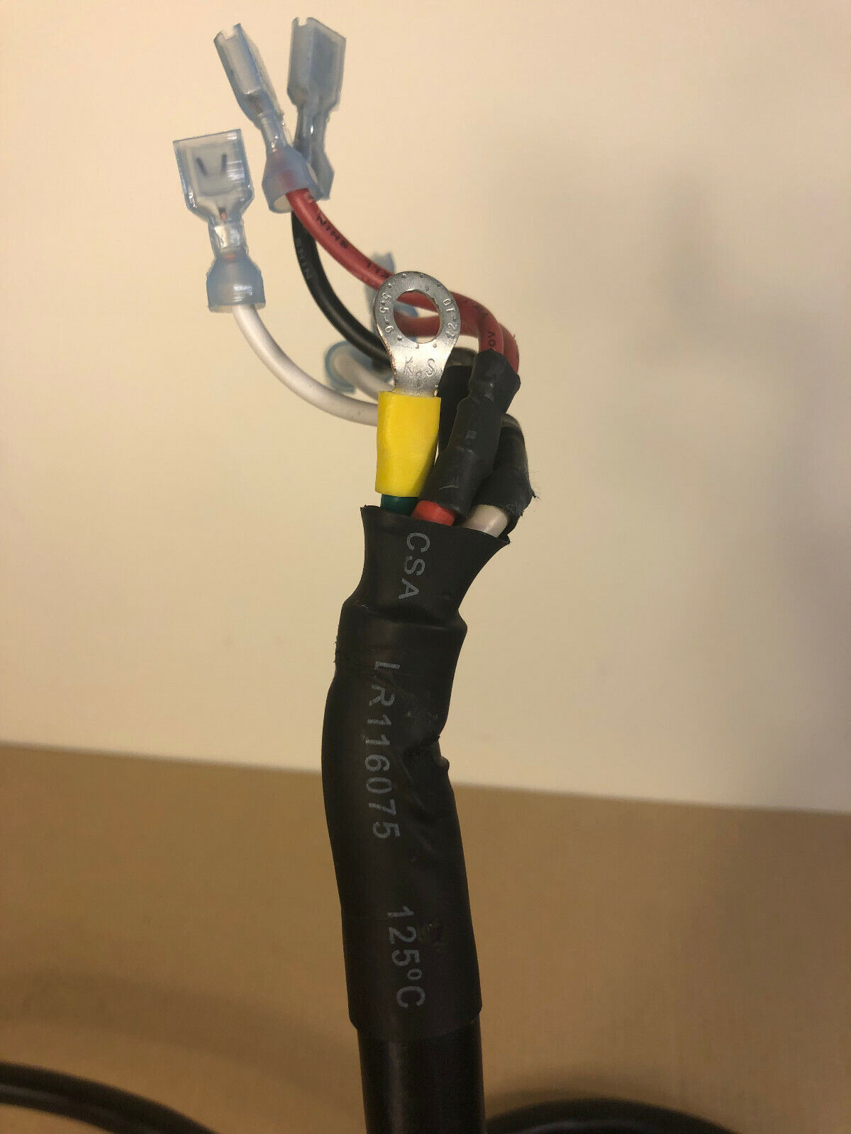 Well Shin 30 Amp 250 Volt 3 phase NEMA L15-30P cable w Connecting Wires 3PH E90165.