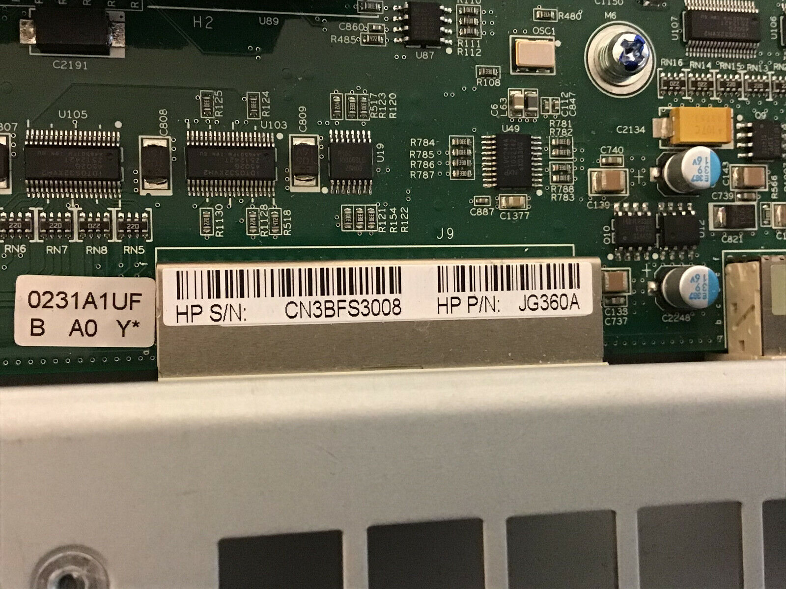 HP JG360A HPE HSR6800 FIP-600 Flex router module JG360-61001.