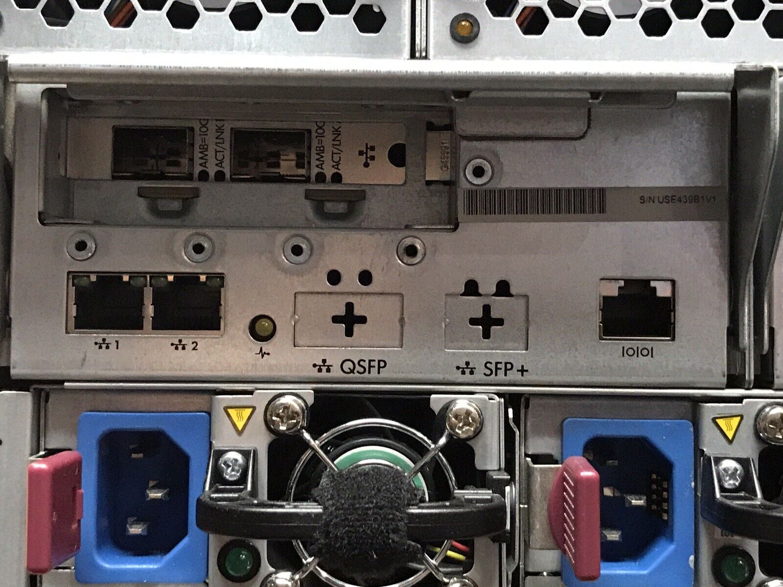 HP 663600-B23 SL4540 G8 3x Nodes 6x E5-2470V2 3x 192GB 6x 500GB 45x 2TB SAS Rails 93TB.