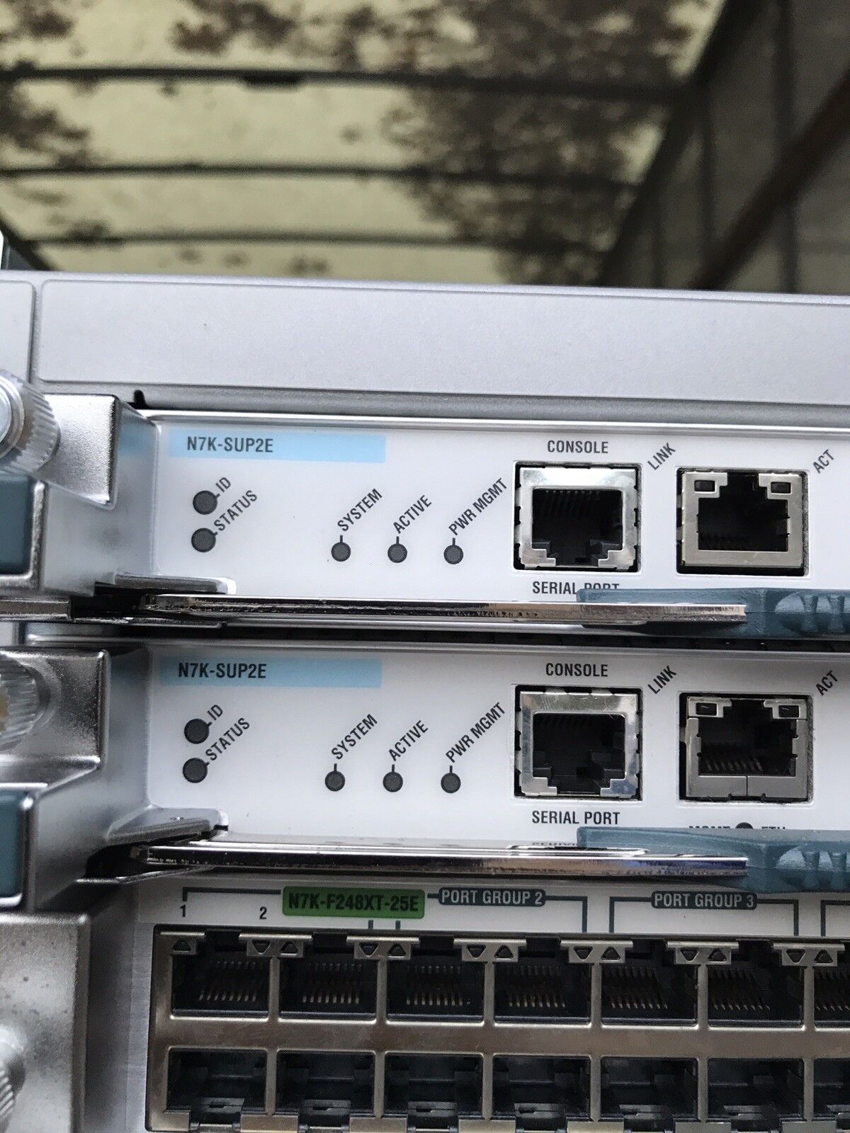 Cisco Nexus N7K-C7009 2x SUP2E 3x F248XT-25E M148GT-11 2x AC-7.5KW 5x FAB-2 F2e.