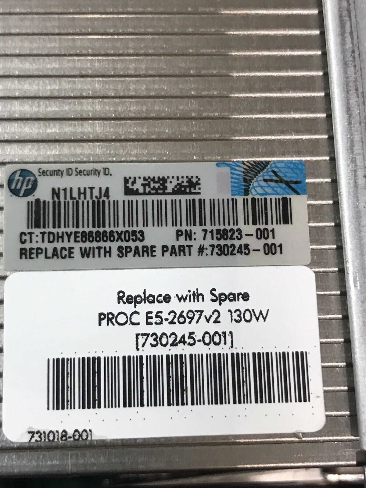 HP DL380p G8 2x E5-2690 8-core 64GB 8 bay SFF 2x 750W PSU P420i 2GB NIC iLO Adv