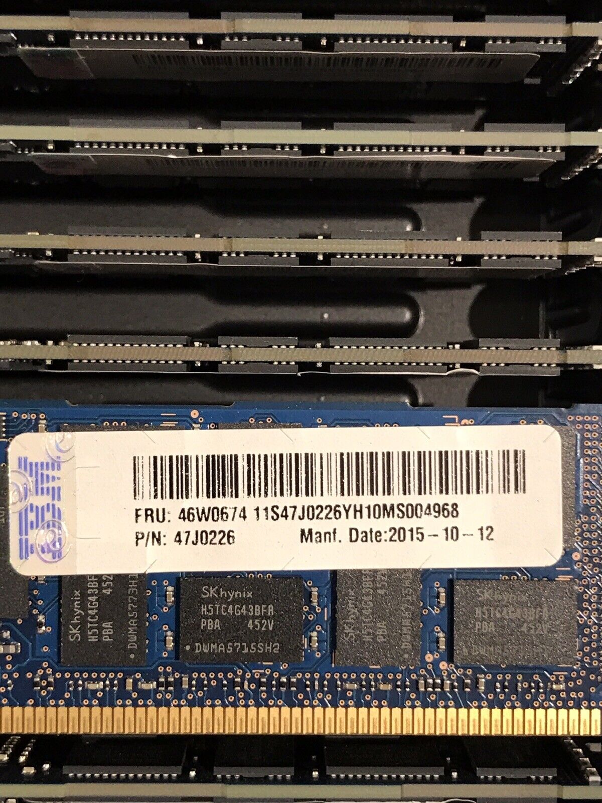 IBM 46W0674 1x16GB Dual Rank x4 DDR3 1600MHz RDIMM ECC CL11 Low Voltage Ram Memory