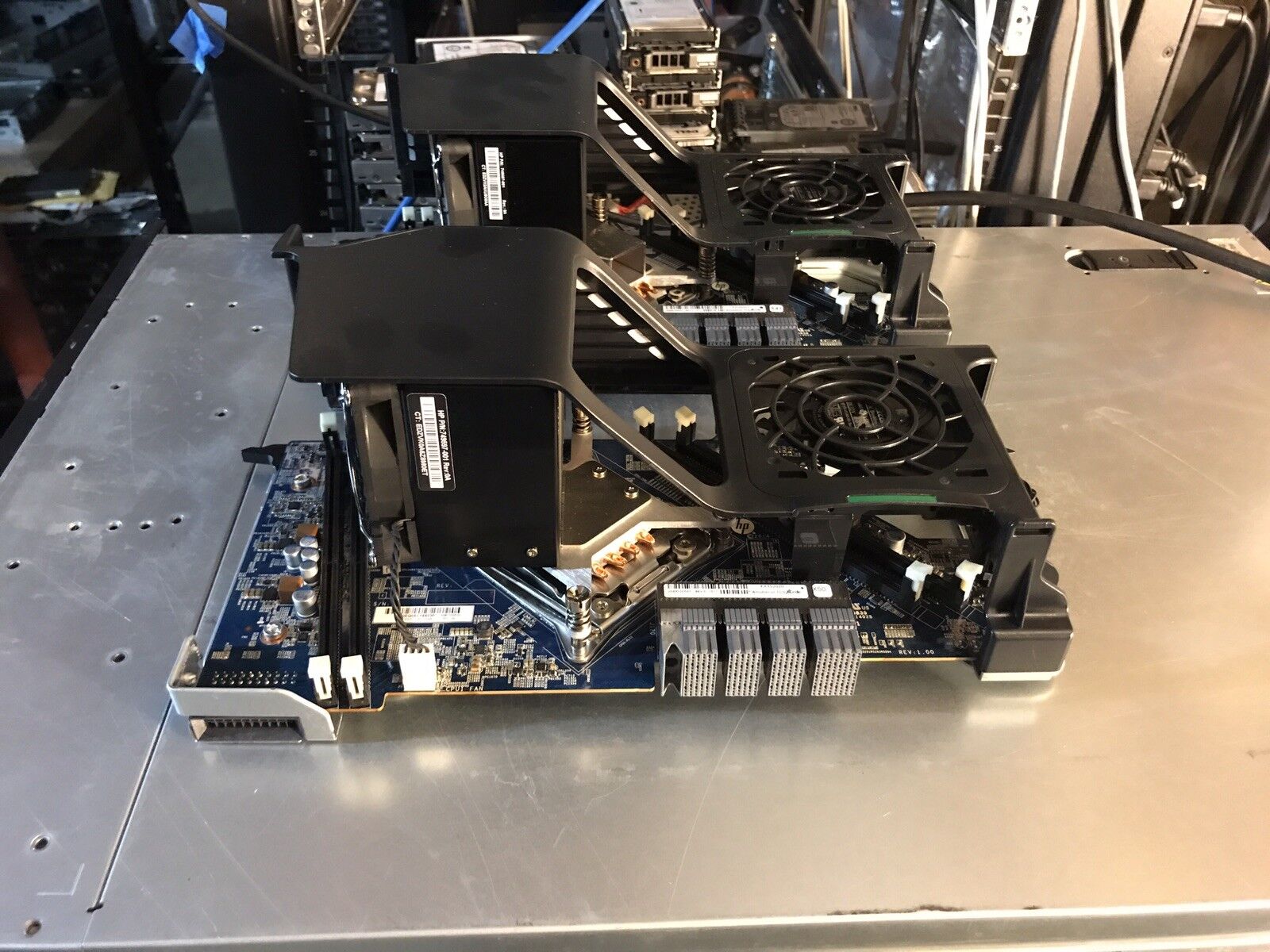 Second CPU Riser for HP Z640 Workstation Xeon E5-2609V4 8 Core 1.70GHz 8GB RAM.