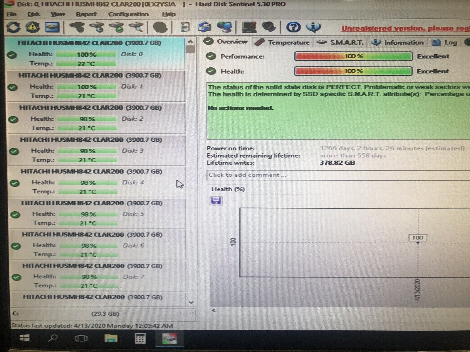 HGST 0B32072 200GB SAS 12Gb/s 2.5" SFF Write Intensive MLC SSD Solid State Drive