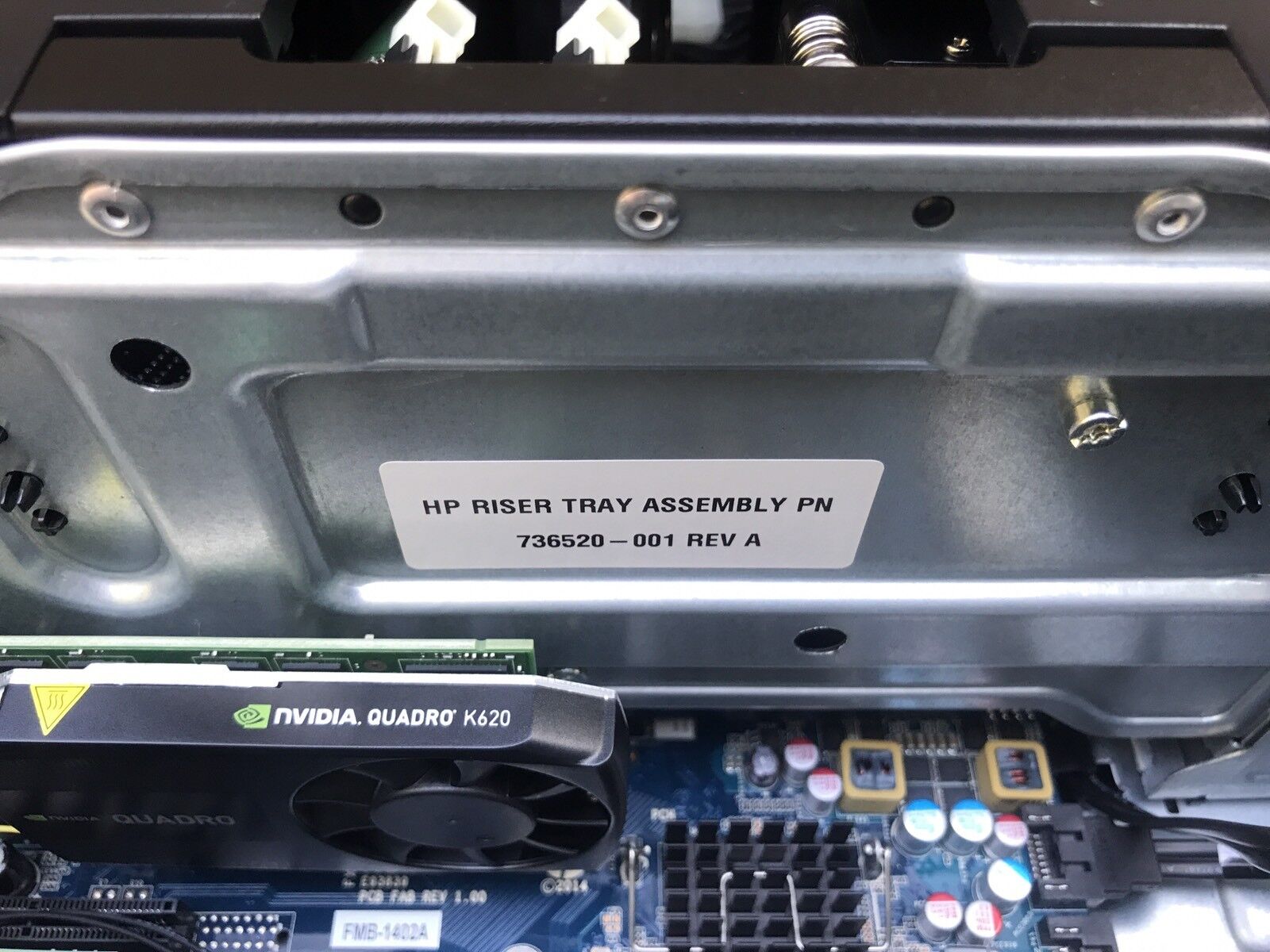 HP Z640 Workstation Two Xeon E5-2609V4 128GB DDR4 256GB SSD 1TB W10 Pro K620 2P.