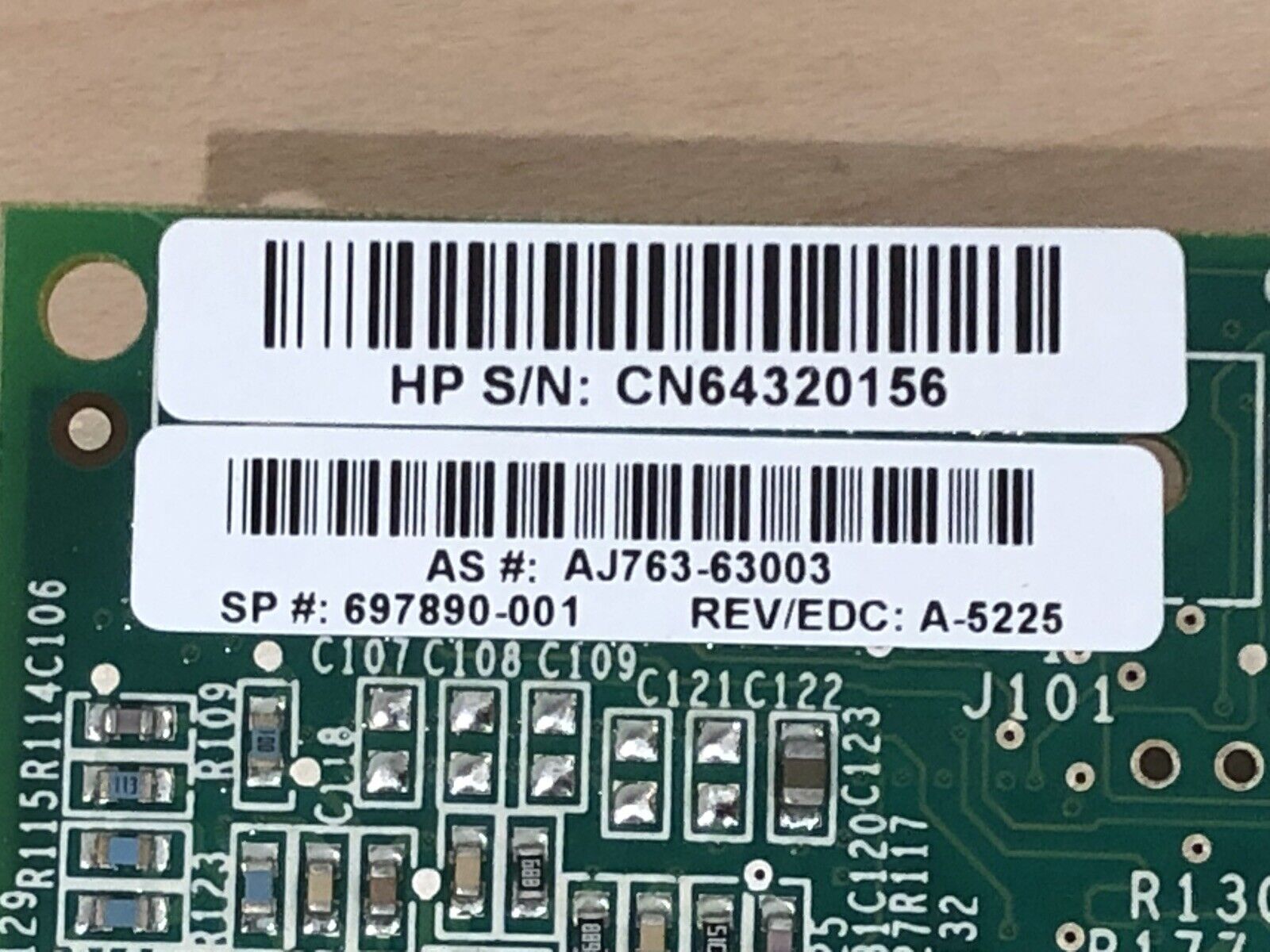 HP 8Gb PCI-e FC HBA Emulex LPE12002 StorageWorks HPE 2x SFP Transceivers LP.