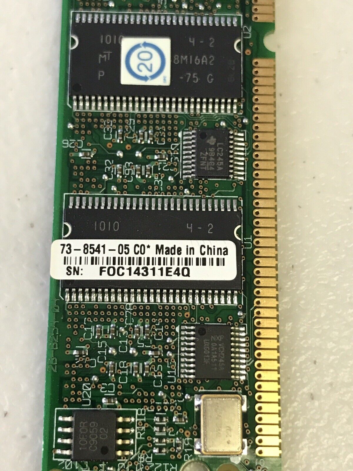 Cisco PVDM2-64 High Density 64-Channel Packet Fax and Voice DSP Module.