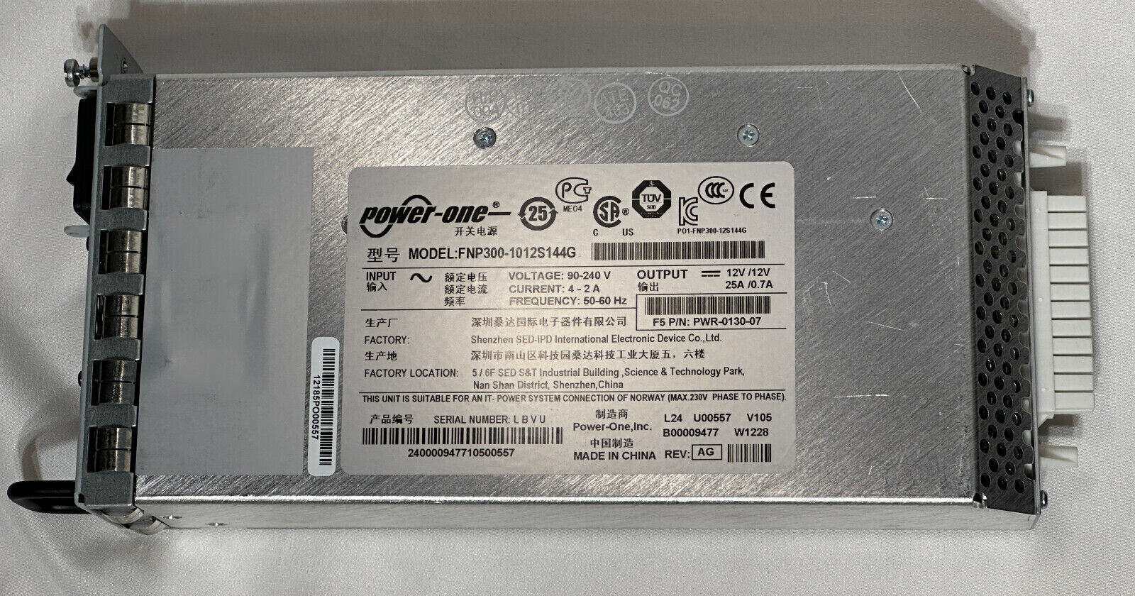 HPE JG354A FlexNetwork HSR6602-XG Router FIP-20 4x 1GbE RJ45 SFP 2x 10GbE 2x 300W PSU.