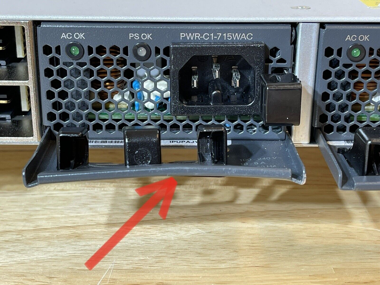 Cisco Catalyst C9300-24T-A Network Switch 2x AC PSU 715W 24-Port RJ45 Gigabit NA