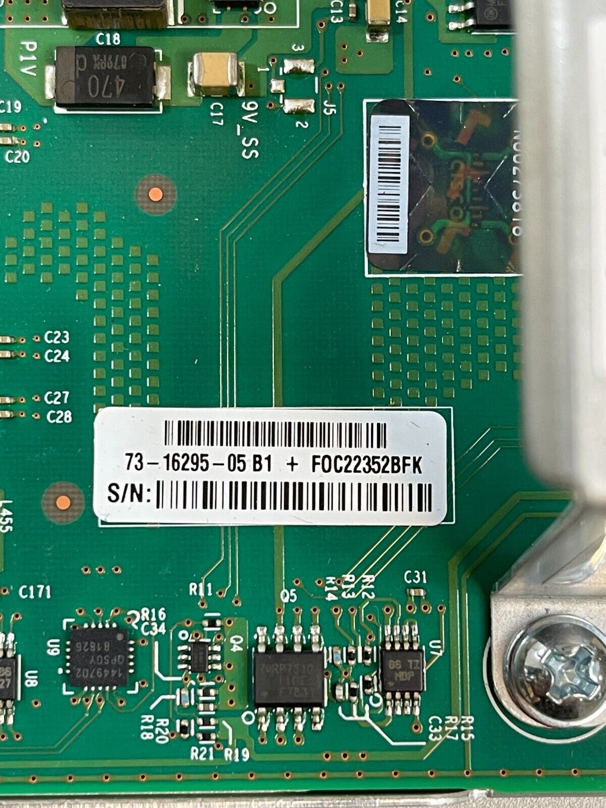 Cisco Catalyst 9300 Network Module 8x 10GbE SFP+ C9300-NM-8X V01 V02