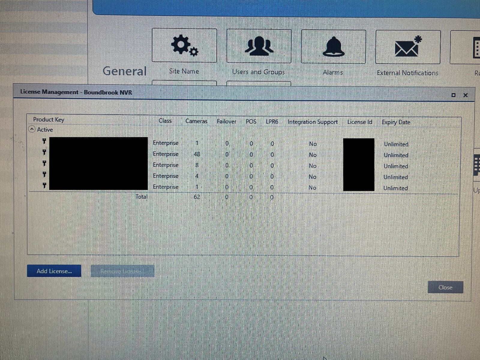 Avigilon HD NVR4X STD 48TB Network Video Recorder 62 Camera Enterprise Licensed HD-NVR4-STD-48TB.