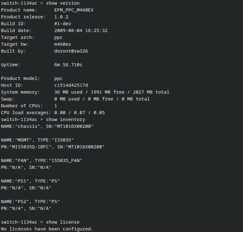 Mellanox IS5035 36-Port QDR 40Gbps InfiniBand Switch 2x PSU Ears Back-to-Front MIS5035Q-1BFC.