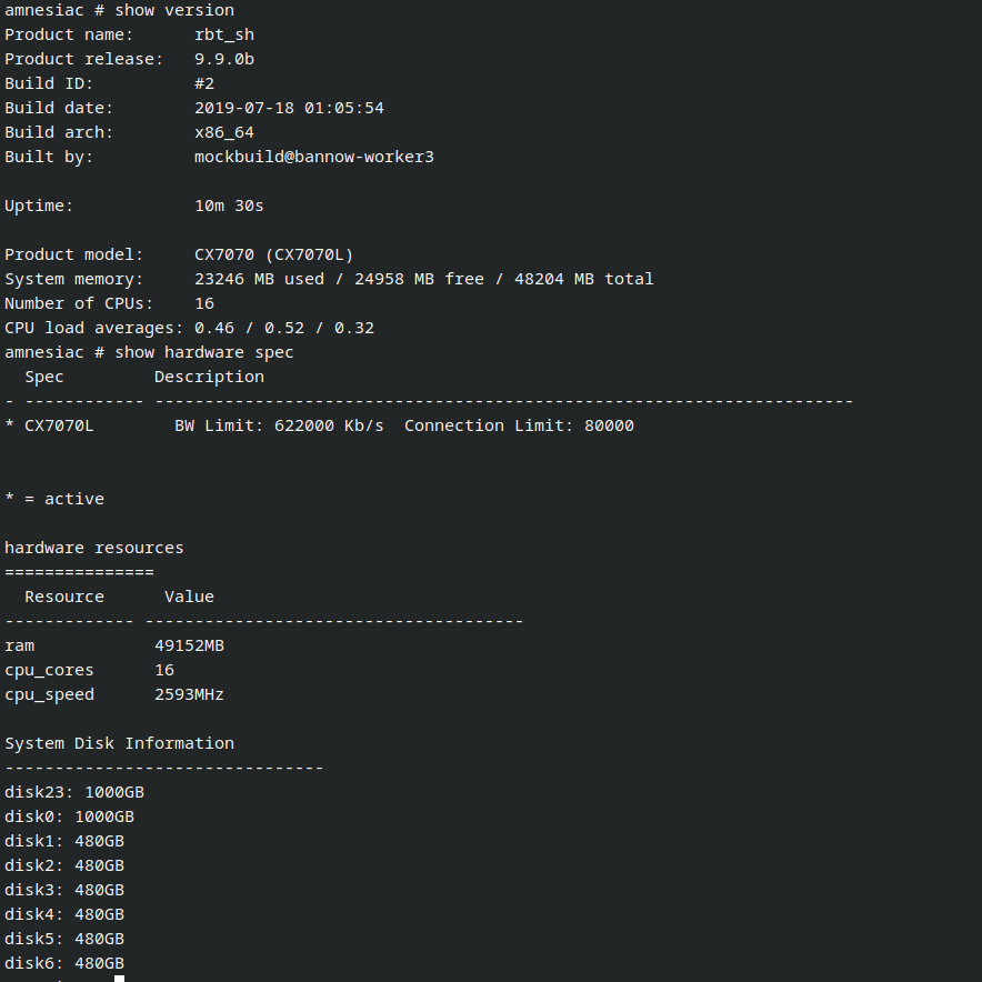 Riverbed SteelHead CX 7070 WAN Optimizer 622 Mbps L Spec License PSU Rails RB100-00275-02 U.