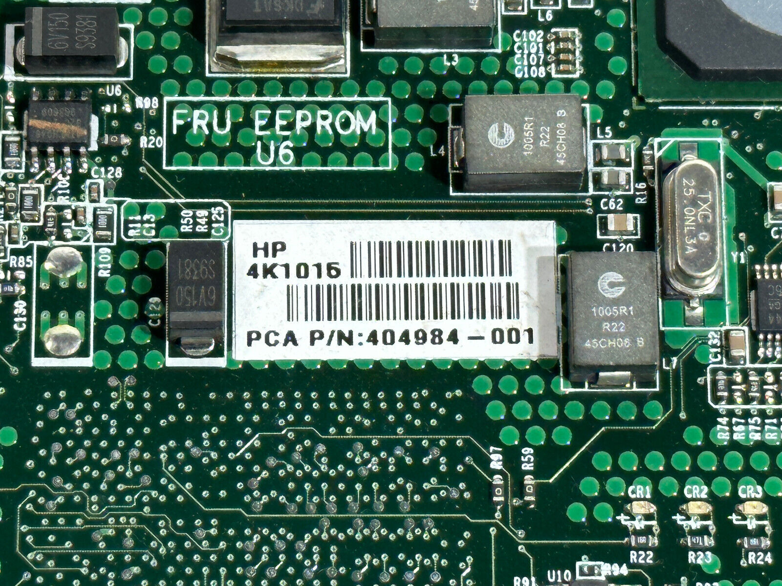 HP 404984-001 Broadcom 5715 1GbE Dual Port PCIe Mezzanine NC326m Network Interface Card.