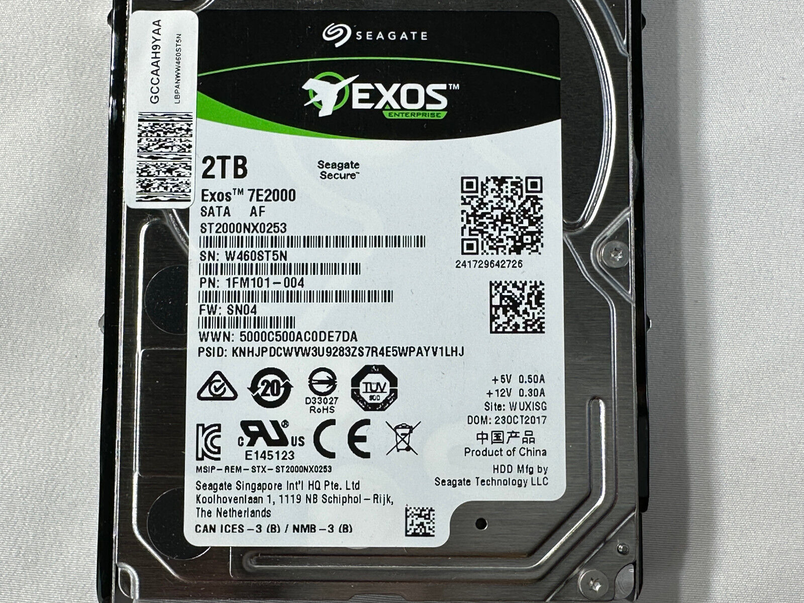 Palo Alto PA-5220 Next-Generation Firewall VPN Gateway 1/10/40GbE 2x PSU Rails PAN-PA-5220-DC.