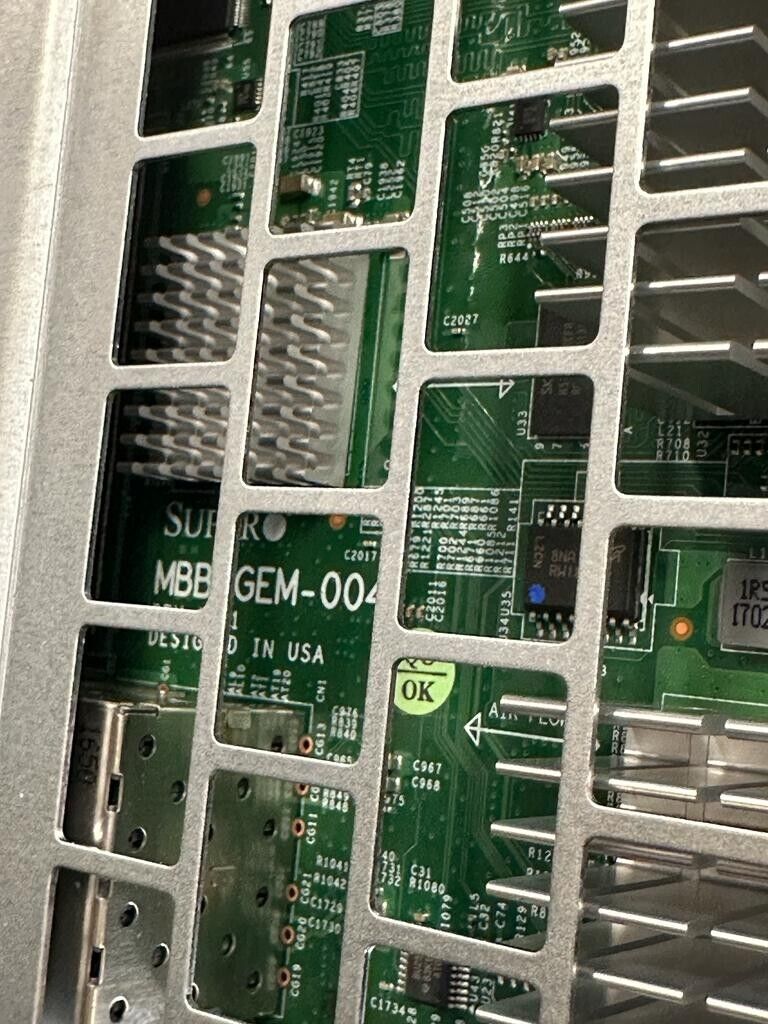 SuperMicro MBE-628E 9x MBI-6128R-T2 18x Xeon E5-2620 v3/v4 1152GB 4xPSU 2x CMM.