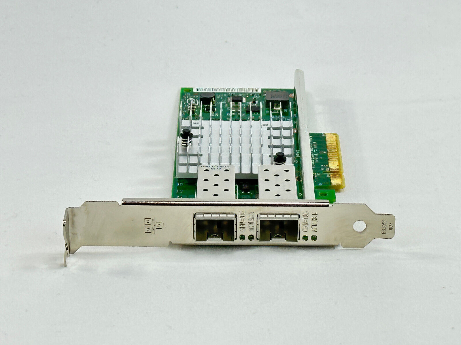 Genuine Dell Intel x520 Dual Port SFP+ 10GbE Ethernet NIC FH PCI-e 2.0 x8 10G.