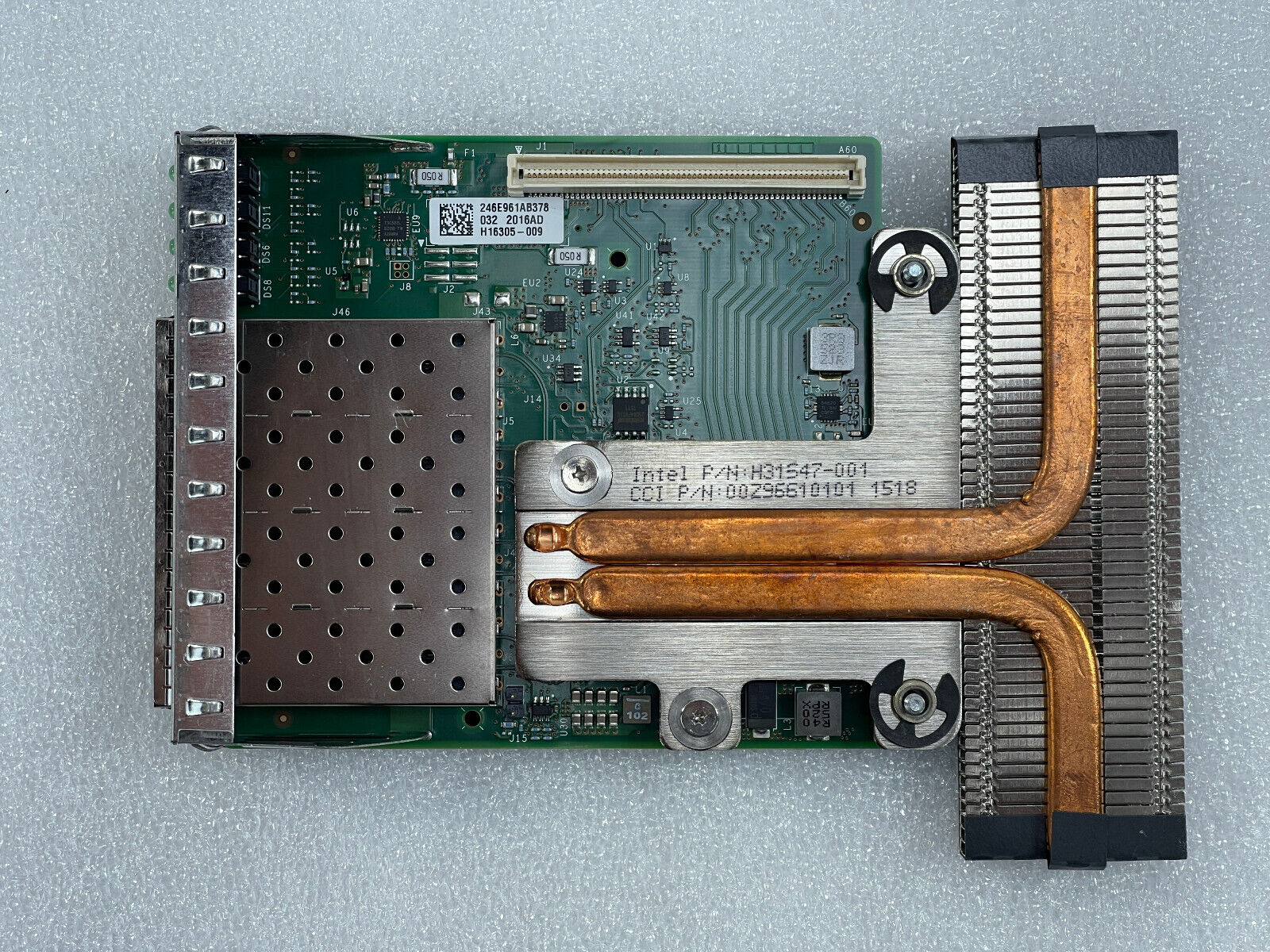 Dell Intel X710 4P 4x 10GbE SFP+ rNDC Network Daughter Card R630 R730 R640 R740.