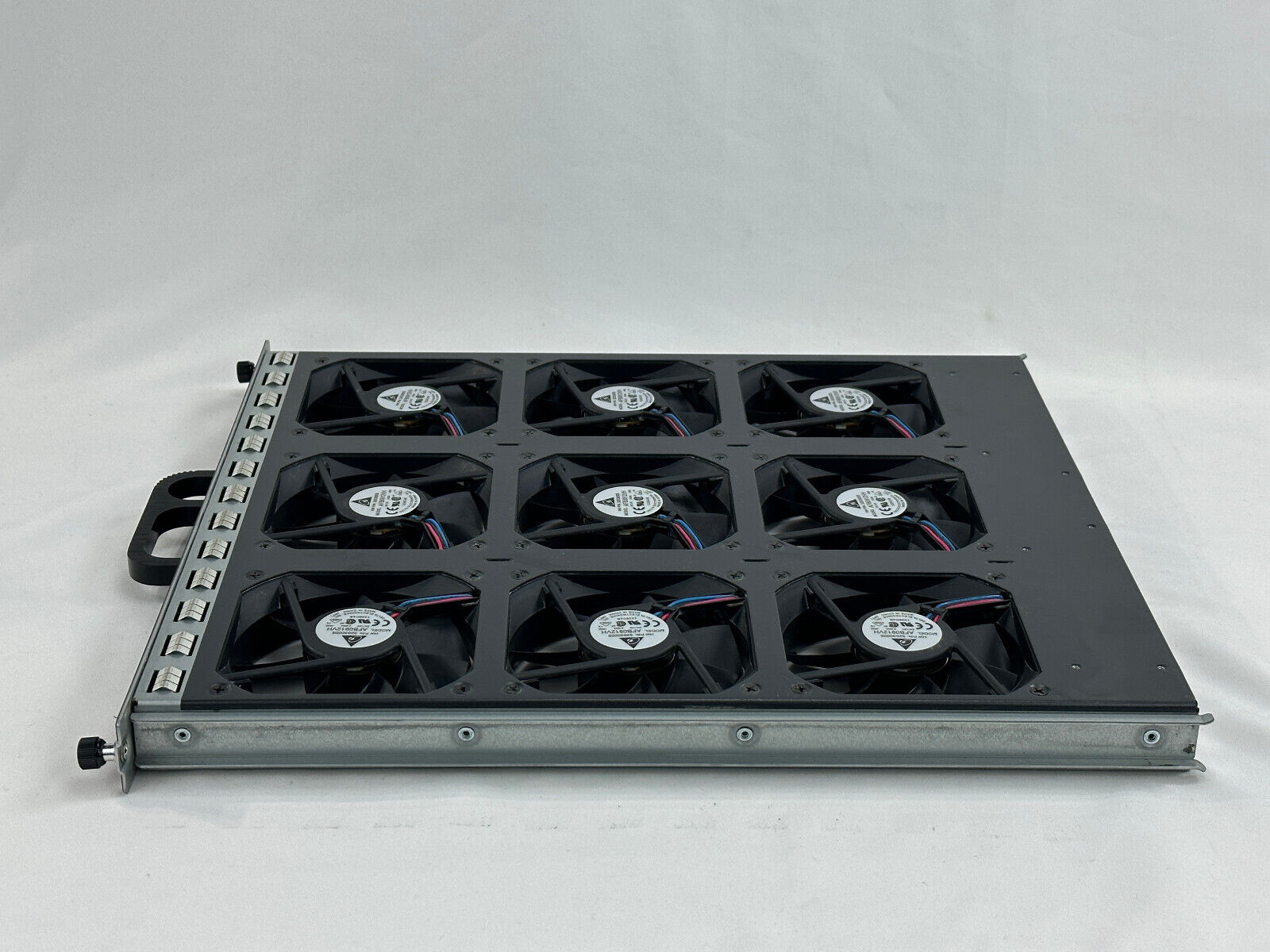 HPE H3C A7506 Fan Tray Assembly 7506 S7506E 9x 92MM 68CFM 12V DC 0.6A Fans.