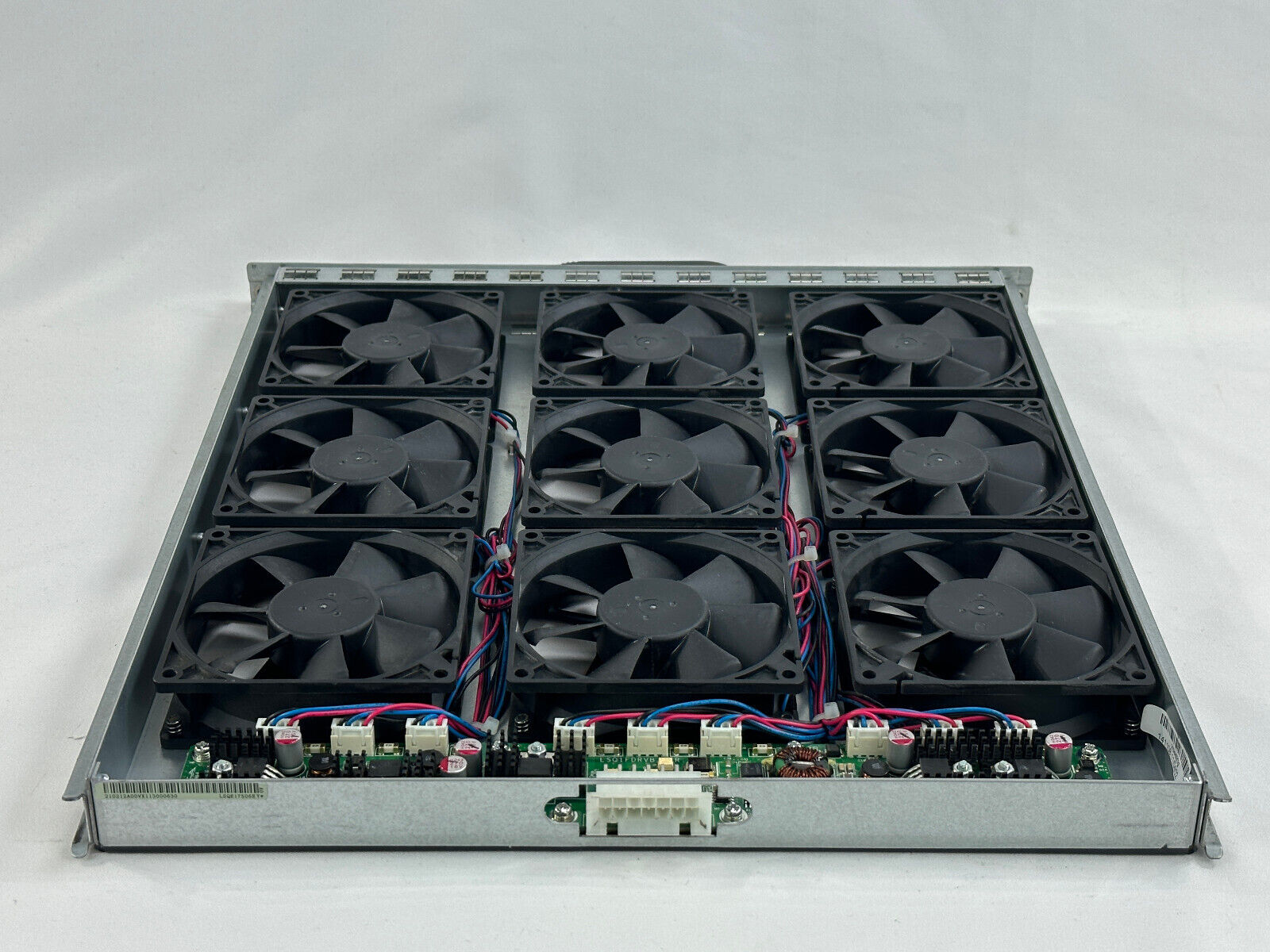 HPE H3C A7506 Fan Tray Assembly 7506 S7506E 9x 92MM 68CFM 12V DC 0.6A Fans.