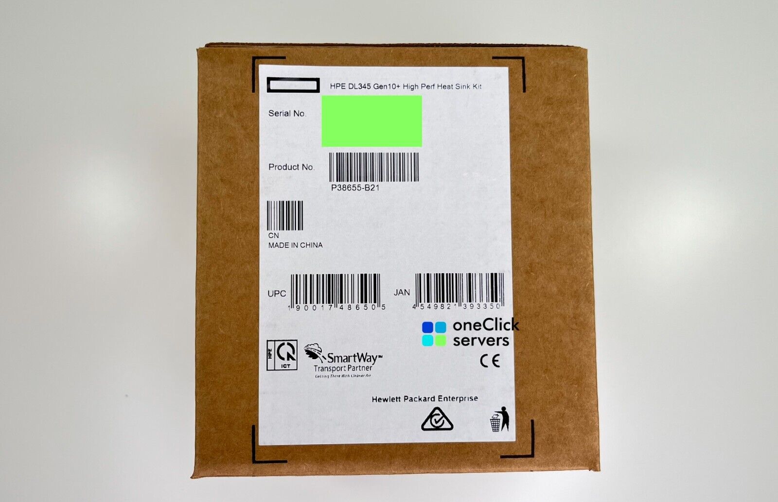 HPE ProLiant DL345 Gen10 Plus High Performance Heat Sink Kit P38655-B21.