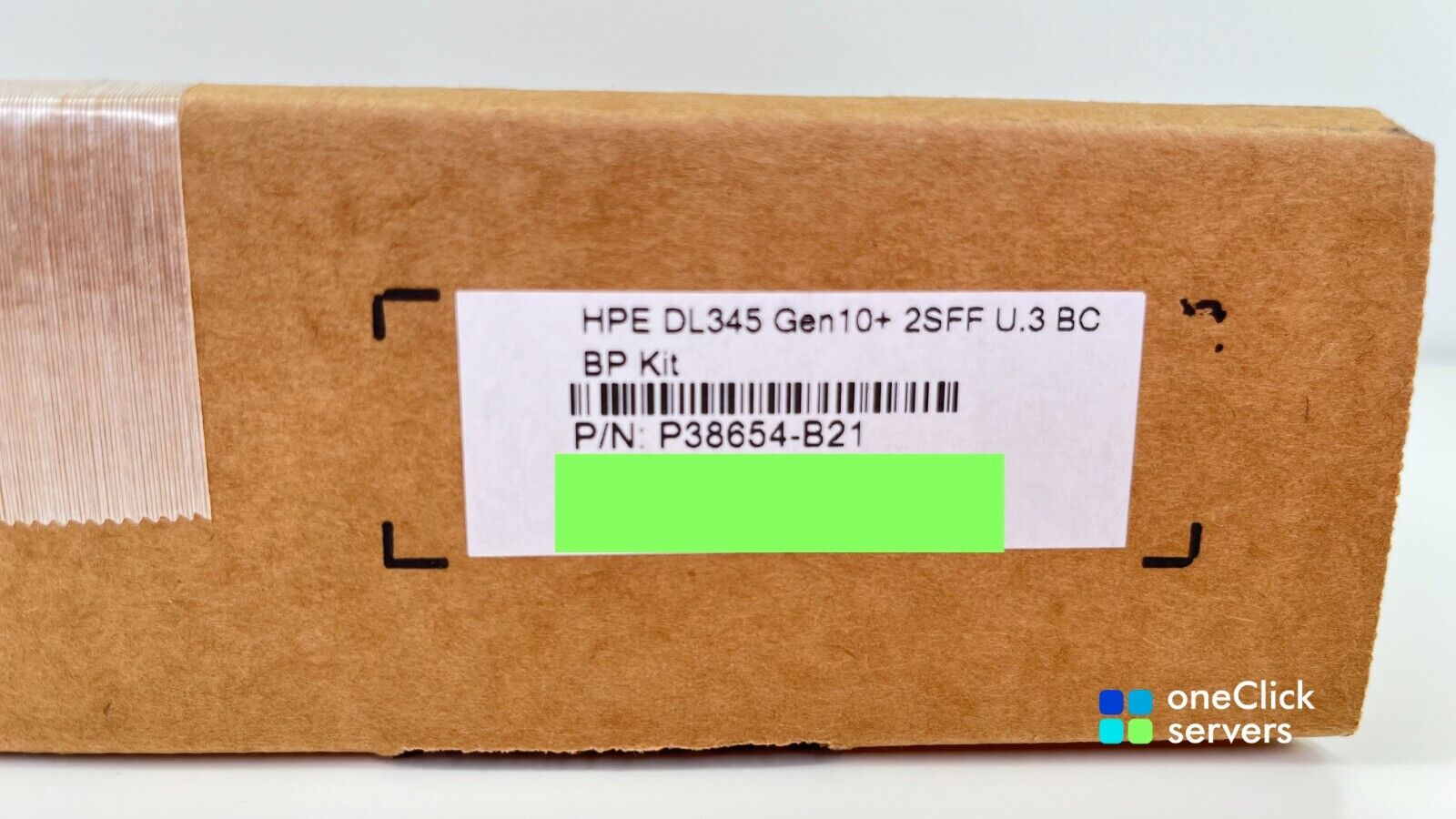 HPE Proliant DL345 Gen10 Plus 2SFF U.3 BC BP Front/Rear Backplane Kit P38654-B21.