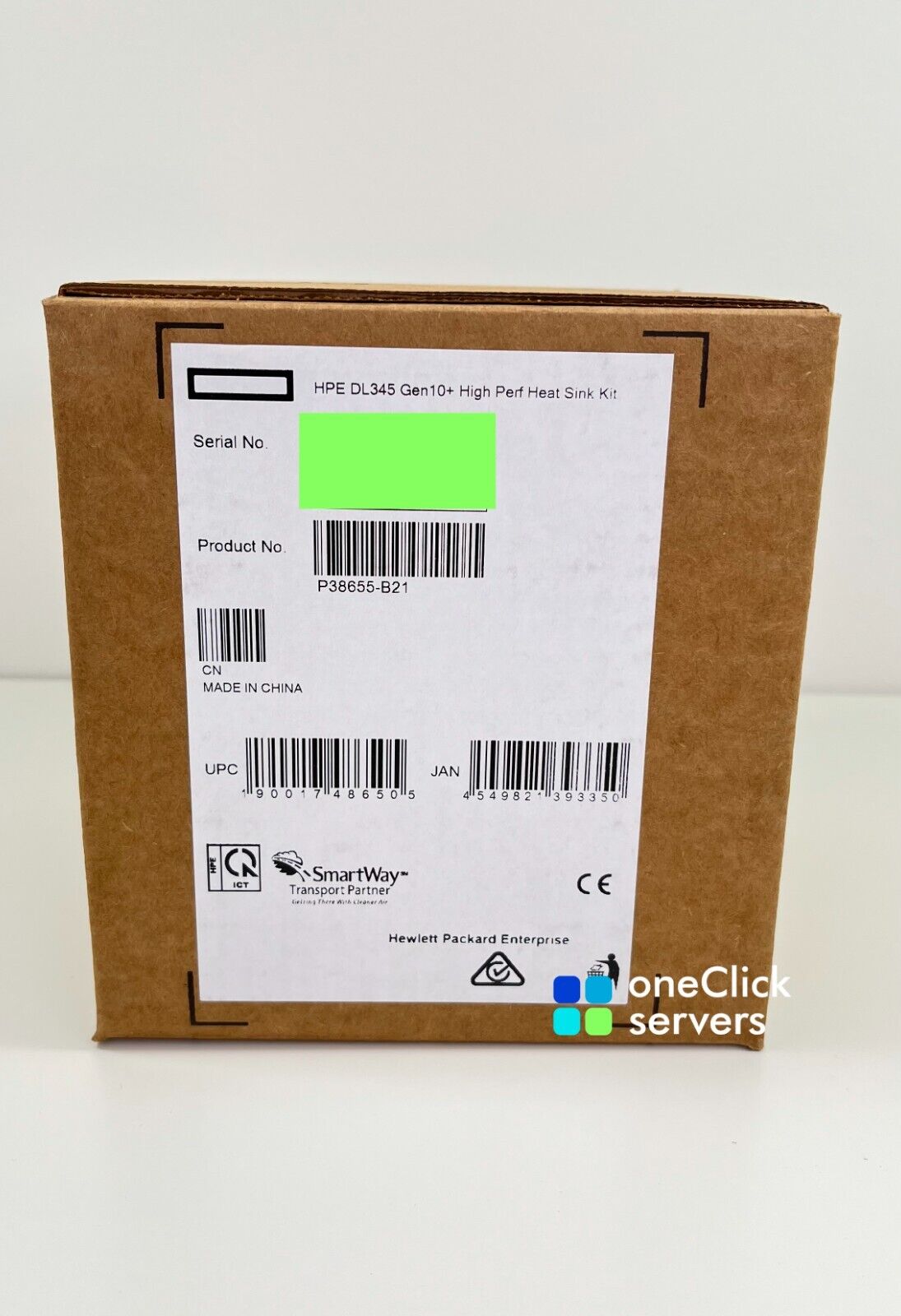 HPE ProLiant DL345 Gen10 Plus High Performance Heat Sink Kit P38655-B21.