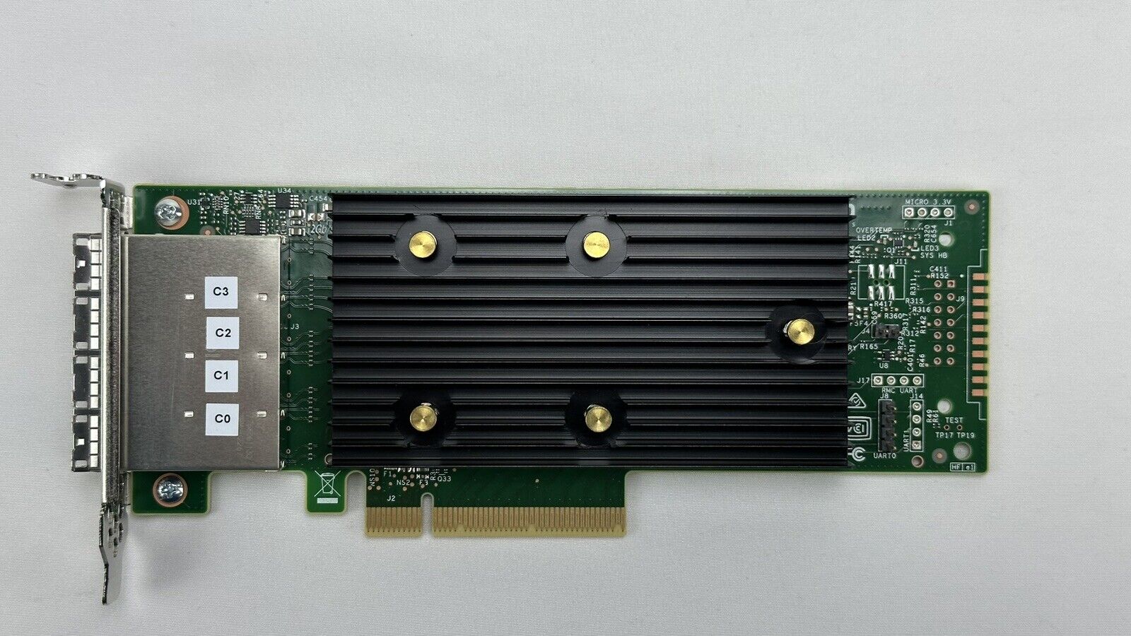 Lenovo ThinkSystem 430-16e SATA SAS 12G External Storage HBA Quad SFF-8644 4x.