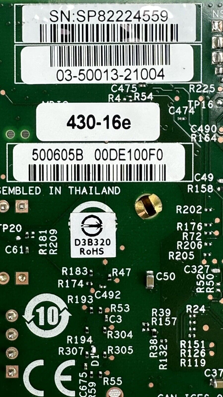 Lenovo ThinkSystem 430-16e SATA SAS 12G External Storage HBA Quad SFF-8644 4x.