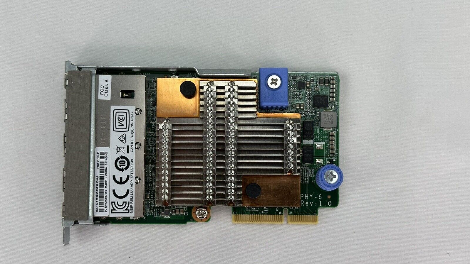 Lenovo 7ZT7A00549 ThinkSystem X722 LOM Network Adapter LAN-on-motherboard 10Gb Ethernet 10G