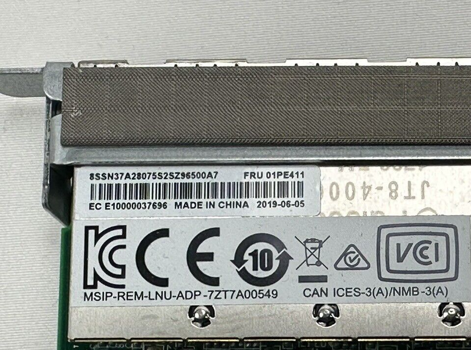 Lenovo 7ZT7A00549 ThinkSystem X722 LOM Network Adapter LAN-on-motherboard 10Gb Ethernet 10G