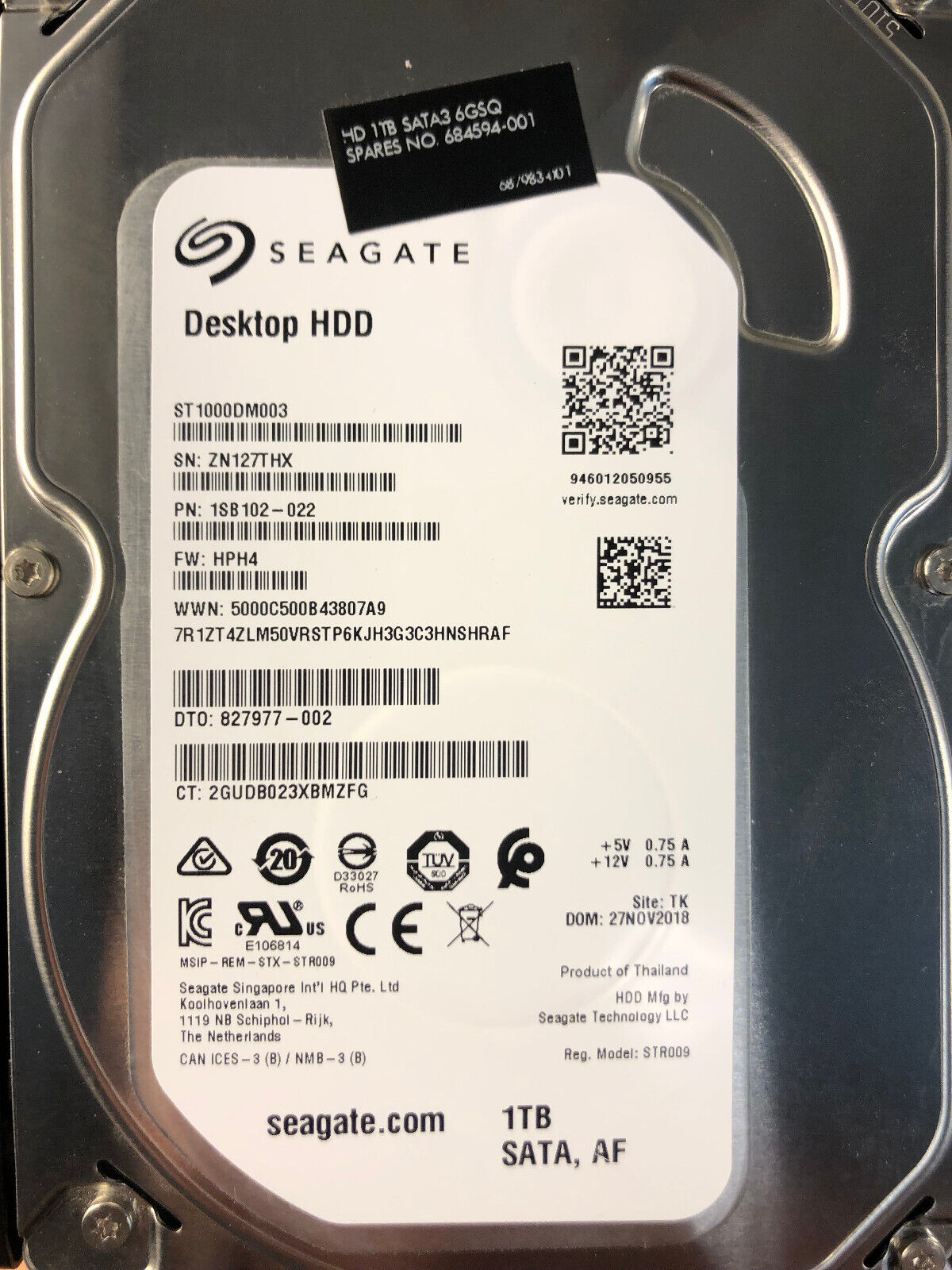 HP Z6 G4 128GB RAM 256GB SSD 2x Xeon Bronze 3106 1TB HDD Quadro P620 GPU Win10.