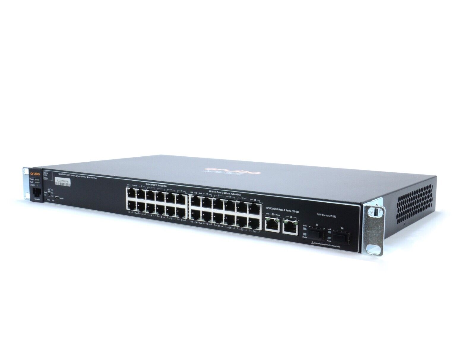 HPE Aruba 2530-24 26x RJ-45 24x 10/100 2x Gigabit Ethernet Switch 2x SFP J9782A