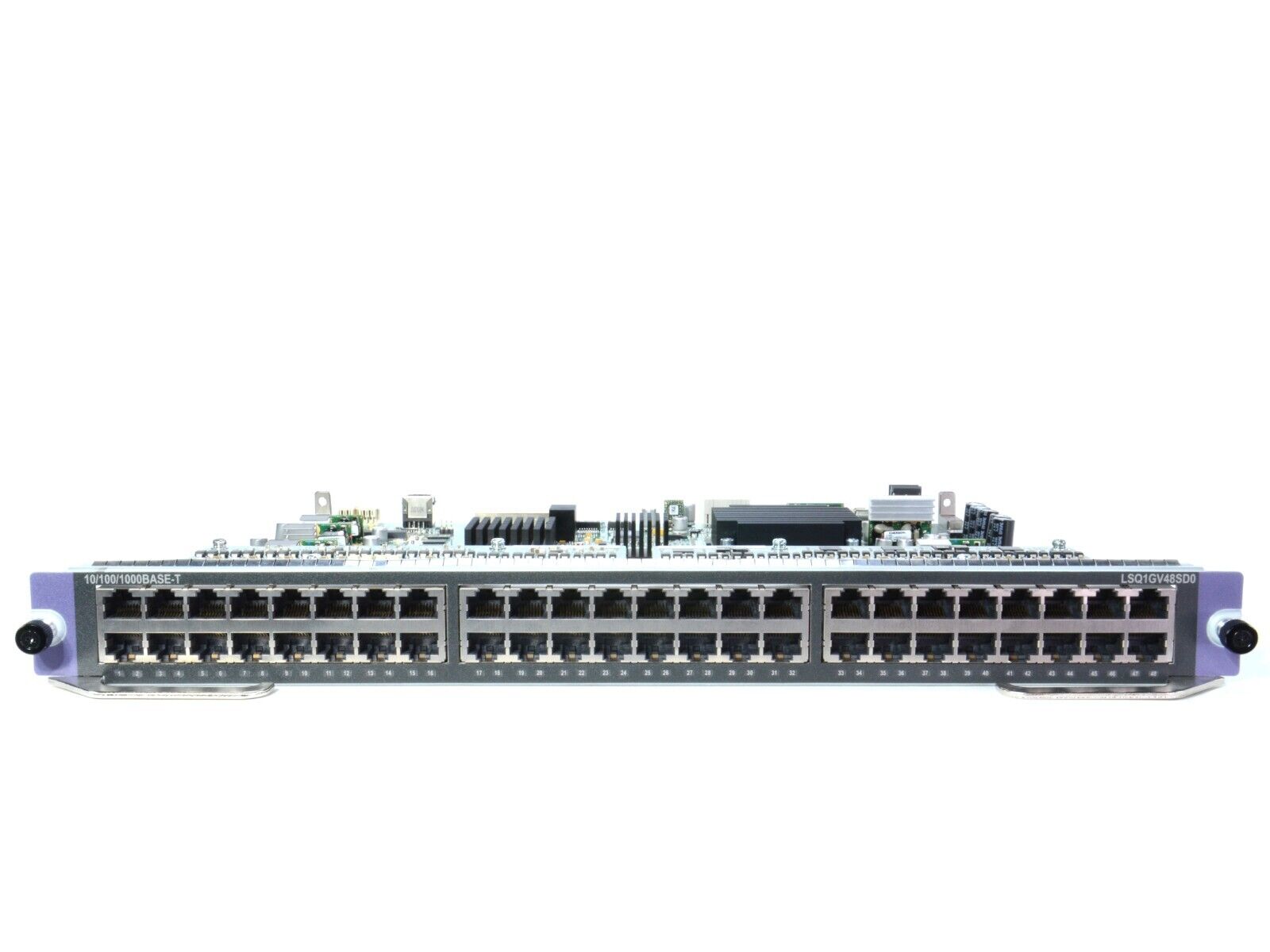 HPE FlexNetwork 7500 48-port Gig-T POE+ 10 GbE LPU SD Extended Module JD229B