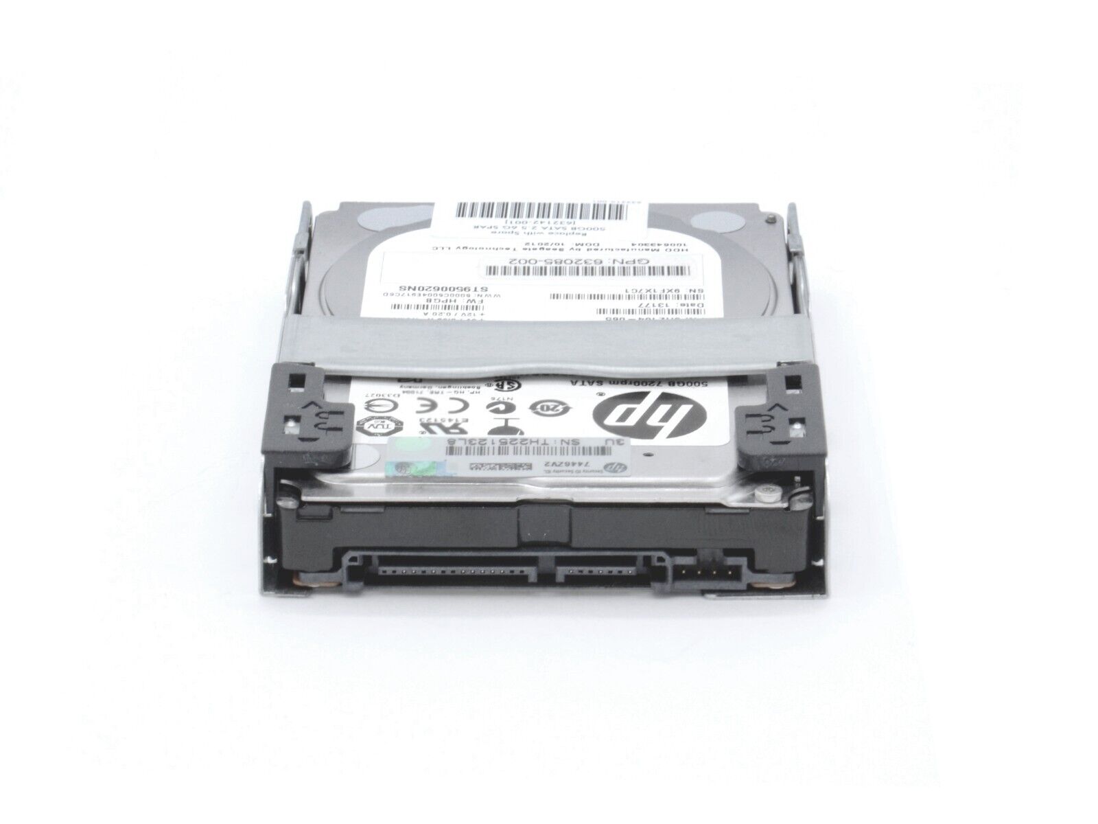 HP 632142-001 500GB SATA 6Gb/s 7.2K rpm 2.5" SFF QR MDL HDD Hard Disk Drive