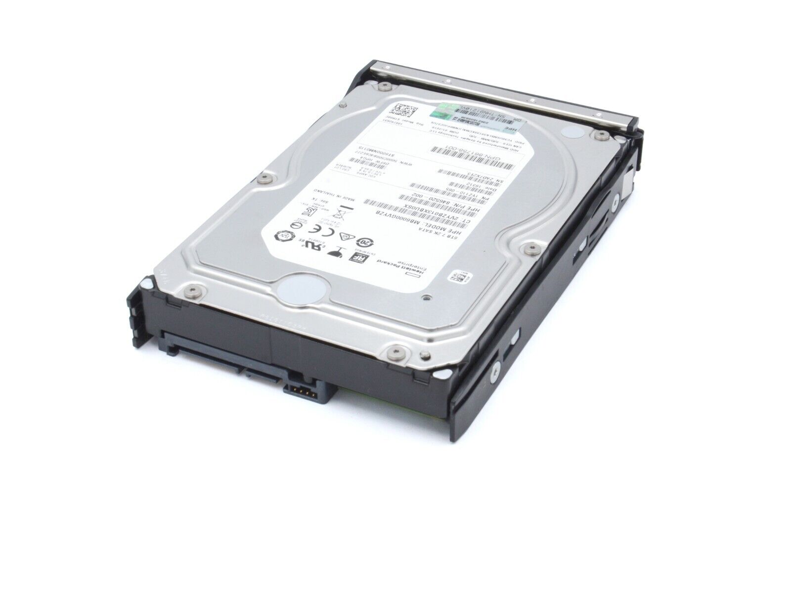 HPE 862134-001 6TB SAS 6Gb/s 7.2K rpm 3.5" LFF SC 512e HDD Hard Disk Drive