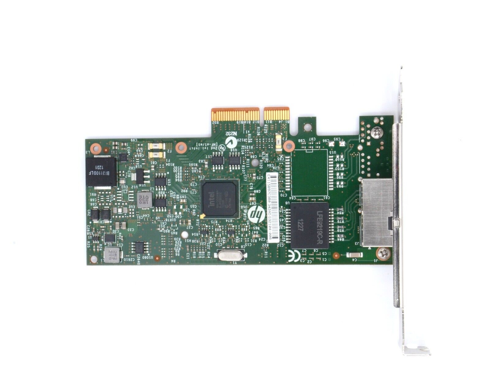 HP Intel 1GB Dual Port PCI-e 361T RJ-45 Network Adapter High-Profile Bracket NIC