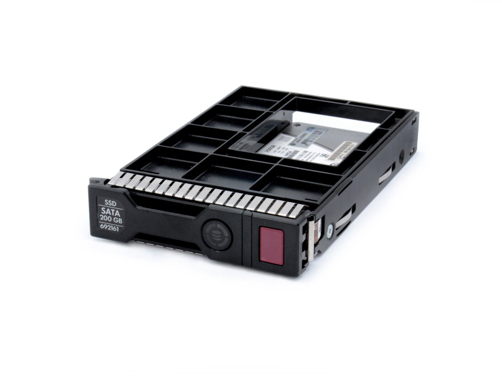 HPE Intel 692161-001 200GB SATA 6G LFF WI DS SSD 99% Remaining Endurance SC