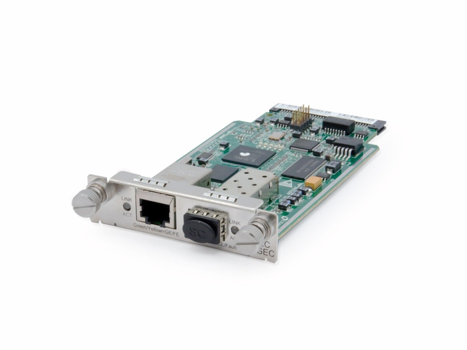 HP JD572A MSR1000 1-Port 10/100/1000 Ethernet Interface Card Module RJ-45 LAN NIC