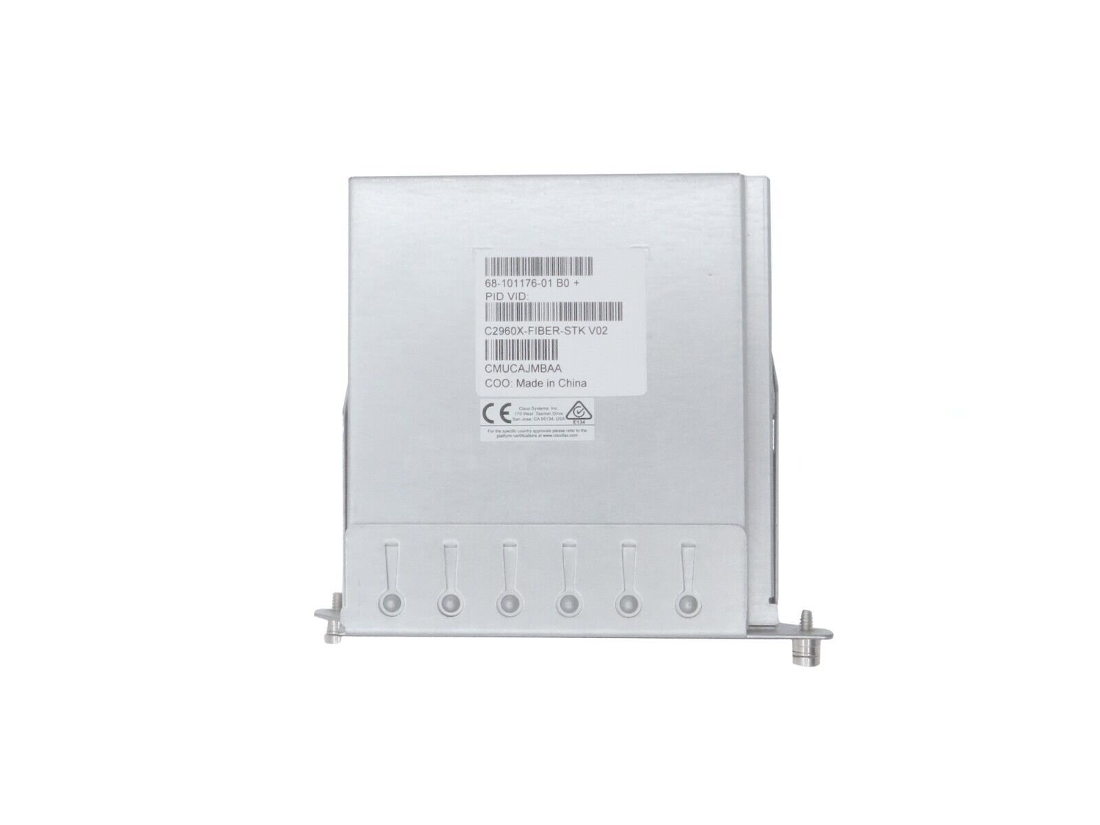 Cisco C2960X-FIBER-STK V02 Dual-port 10G SFP+ FlexStack Stacking Module 10GE