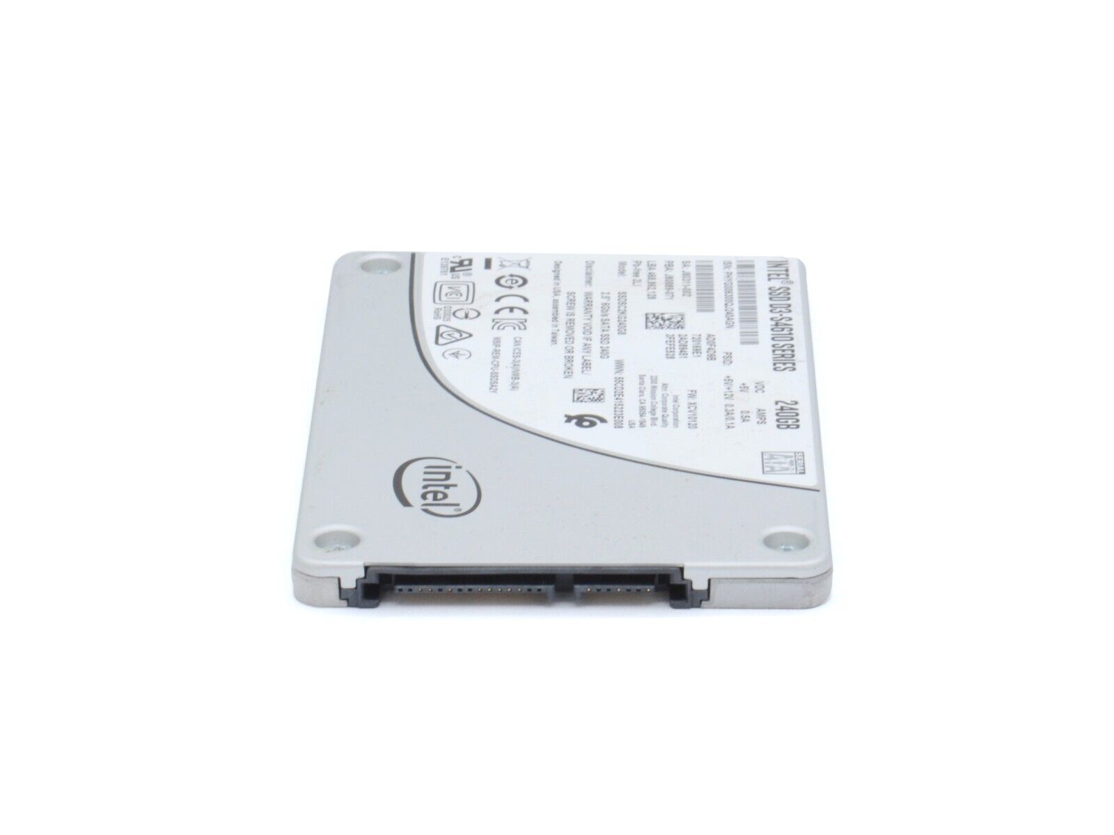 Intel D3-S4610 Series 240 GB 6 Gb/s SATA 2.5" SSD Solid State Drive 100%