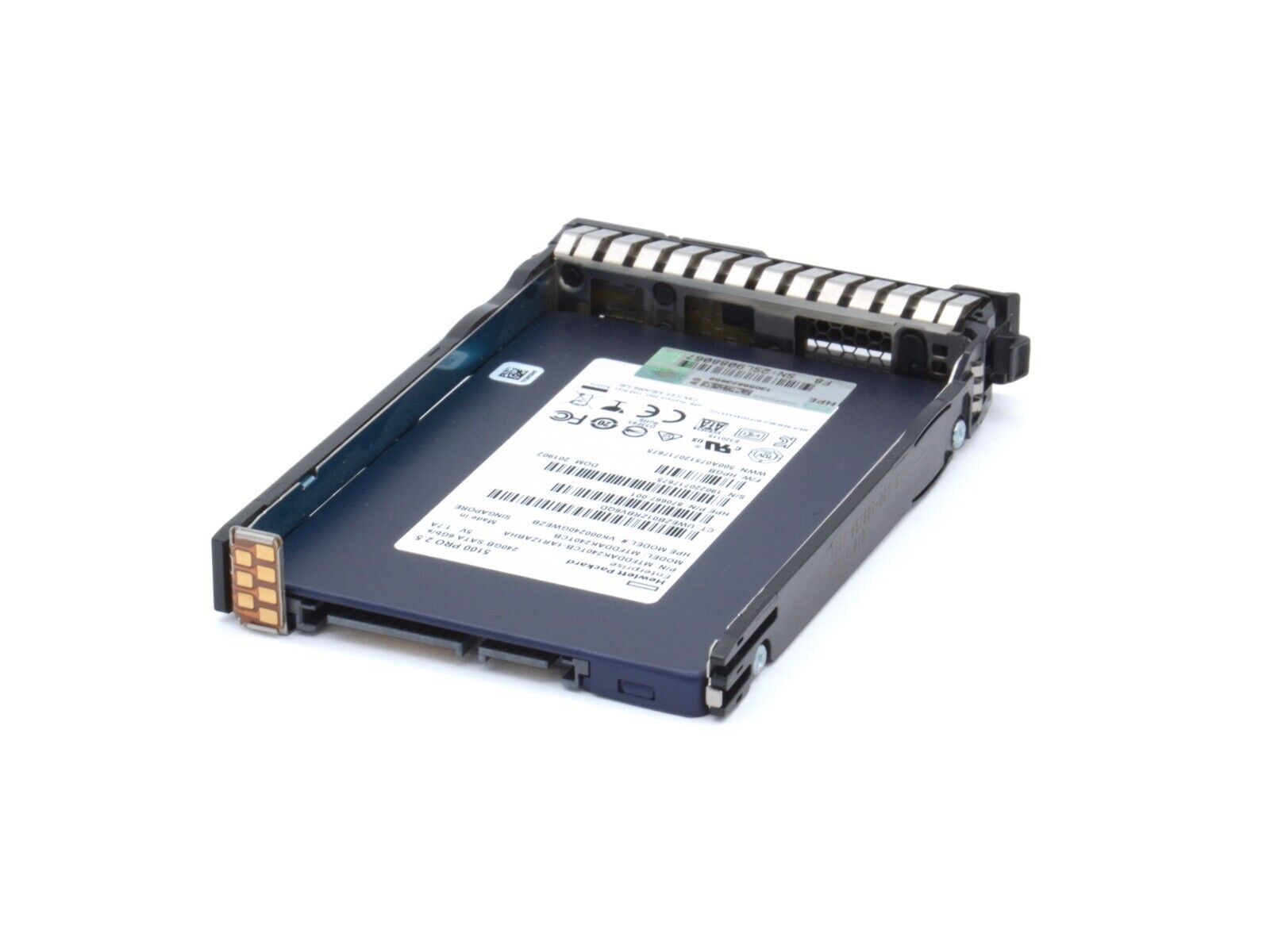 HPE 875652-001 240GB SATA 6G RI Read Intensive SFF TLC SC DS SSD 1.5DWPD 650TBW