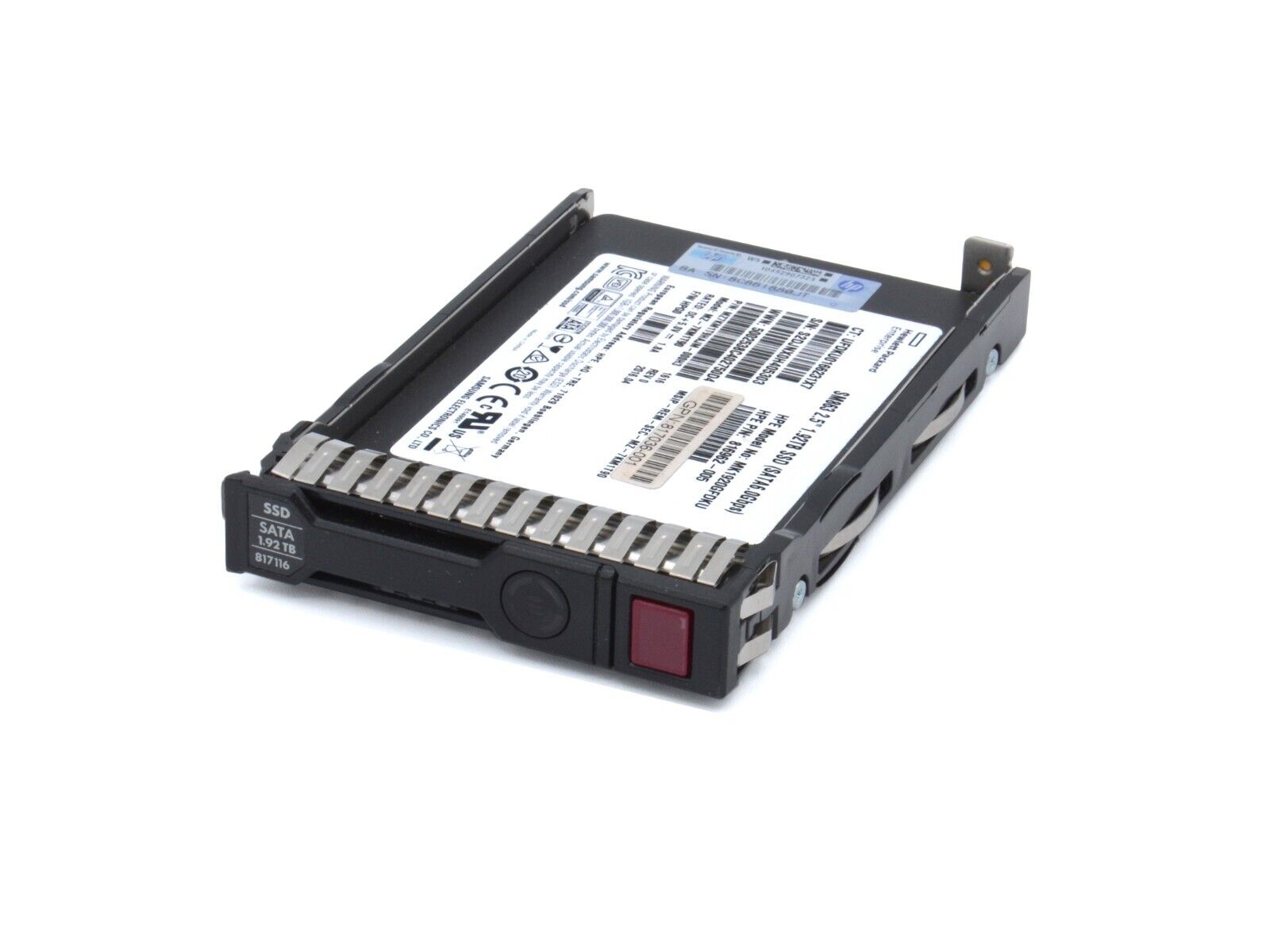 HPE 817116-001 1.92TB SATA 6G Mixed Use SFF eMLC SPS-DRV SSD 99.8% PLP SC MU