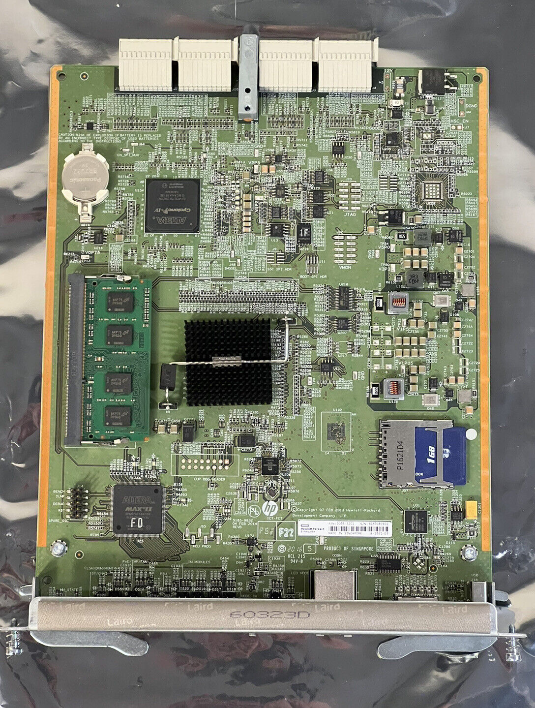 Lot of 2 (TWO) Aruba HP HPE 5400R ZL2 Management Module 4GB RAM 1GB SD