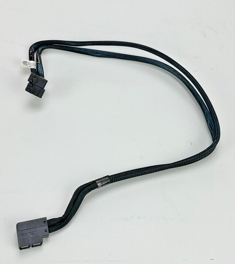 Dell PowerEdge R740xd Dual RAID SAS Cable (connects PCI-e RAID to Backplane)