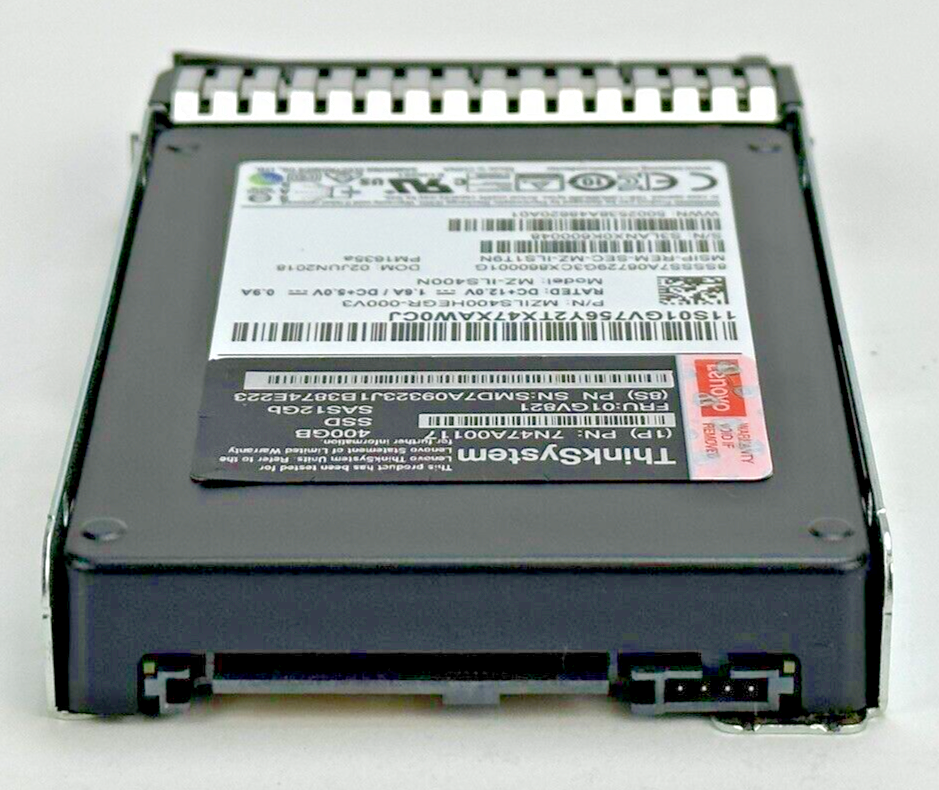 Lenovo 7N47A00117 400GB SAS 2.5" SFF Mixed Use MLC SSD Solid State Drive