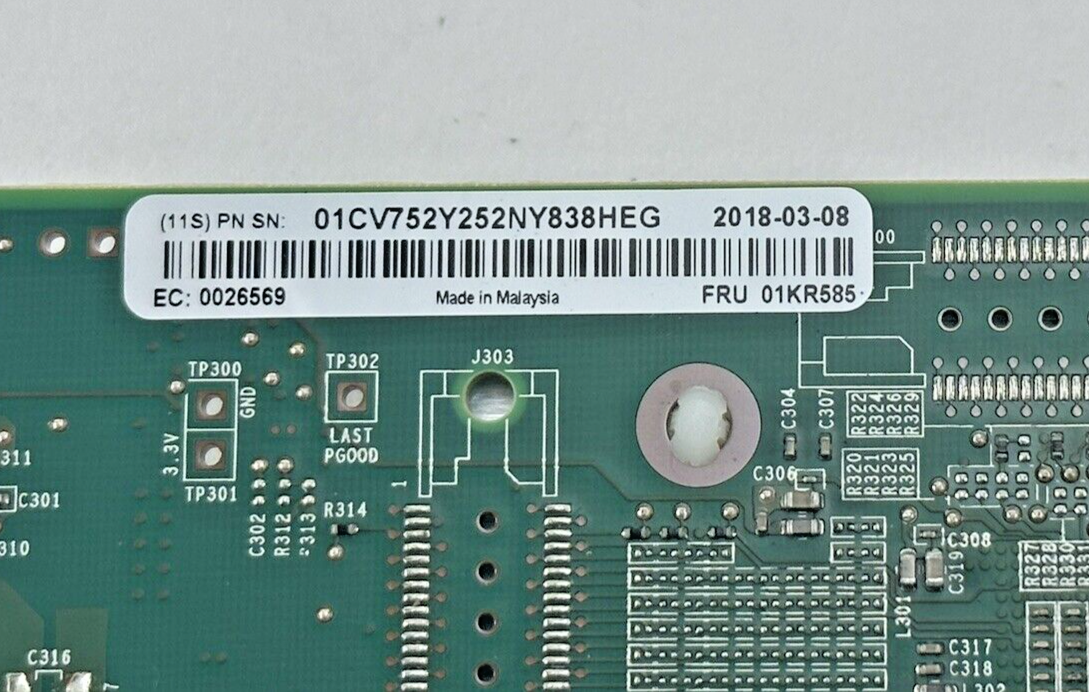 Lenovo QLogic 16Gb FC Single Port Host Bus Adapter HBA PCI-e 1 Port FH or LP