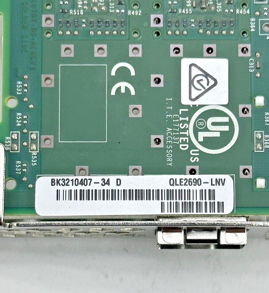 Lenovo QLogic 16Gb FC Single Port Host Bus Adapter HBA PCI-e 1 Port FH or LP