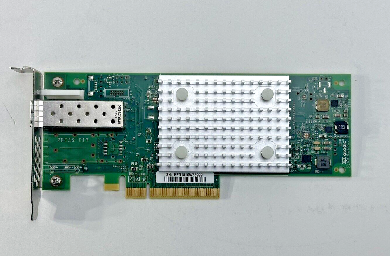 Lenovo QLogic 16Gb FC Single Port Host Bus Adapter HBA PCI-e 1 Port FH or LP